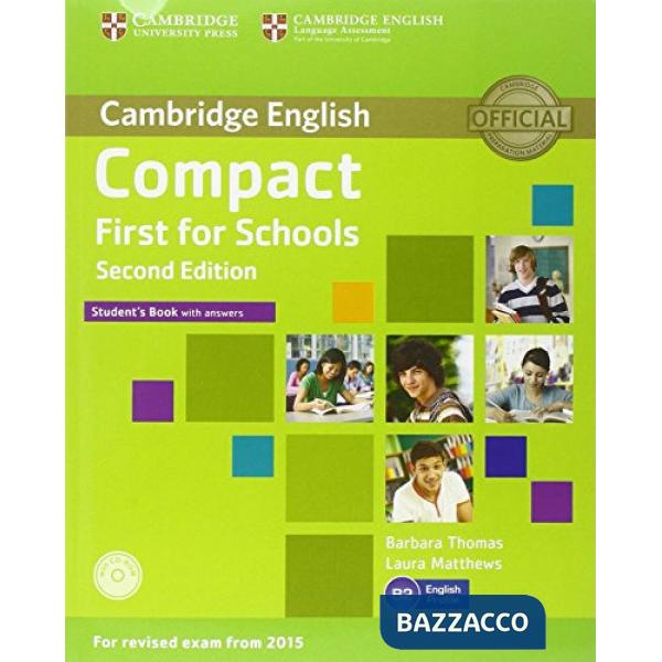 COMPACT FIRST SCHOOLS 2ED SB + WB W/A + CDROM + CD