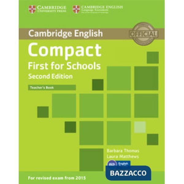 COMPACT FIRST SCHOOLS 2ED TCH