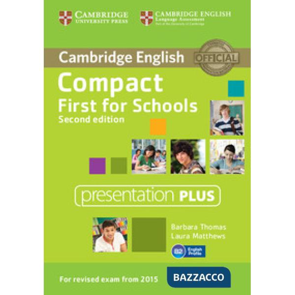 COMPACT FIRST SCHOOLS 2ED PRES PLUS DVD