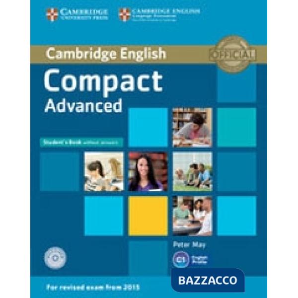 CAMBRIDGE COMPACT ADV SB WO/A + CDROM