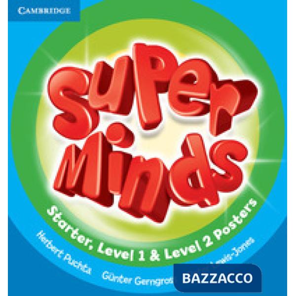 SUPER MINDS STARTER 1 2 POSTERS