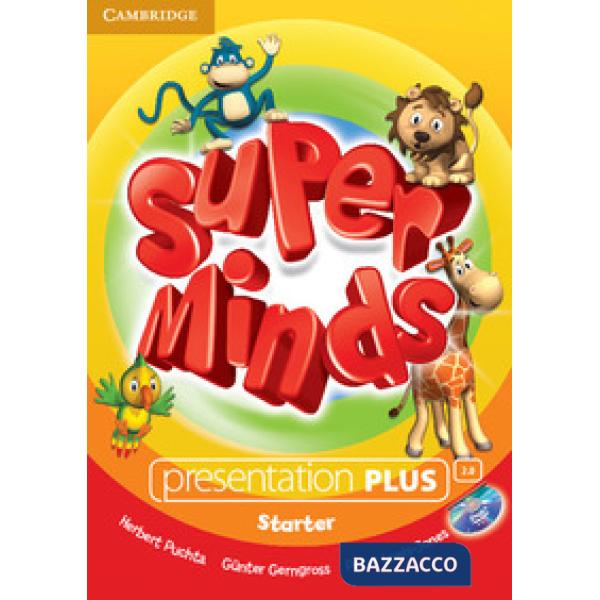 SUPER MINDS STARTER PRESENT PLUS DVDROM