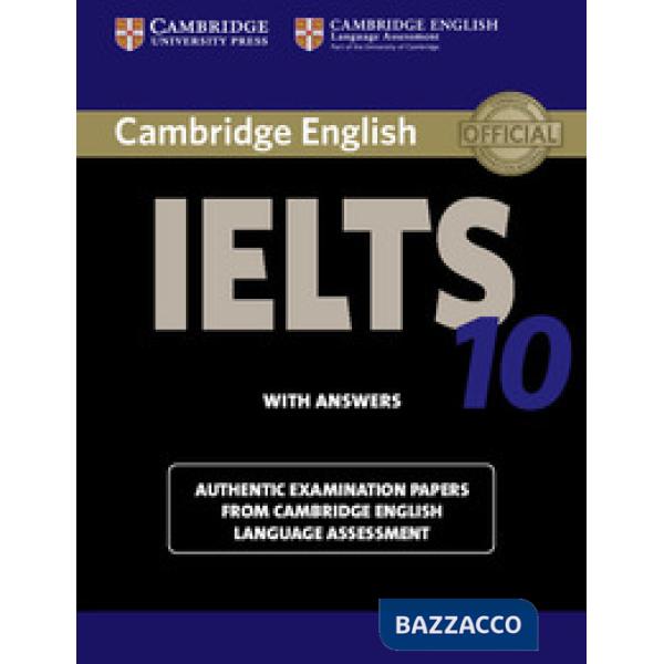 CAMBRIDGE IELTS 10 SB W/A