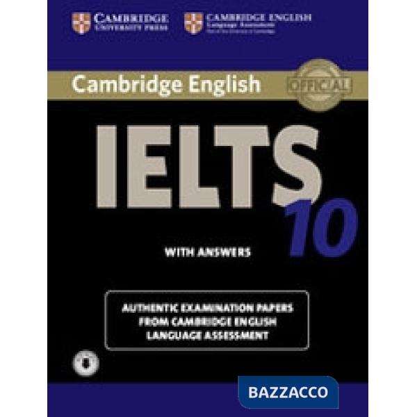 CAMBRIDGE IELTS 10 SB W/A + AUDIO