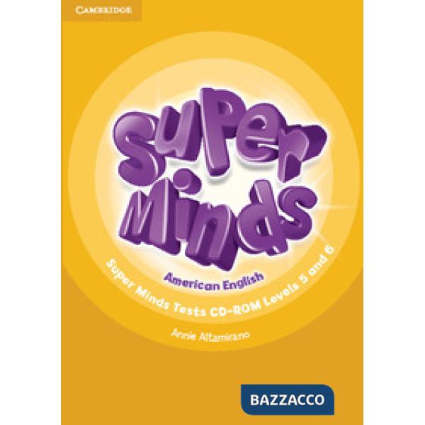 SUPER MINDS AMERICAN 5-6 TESTS CD-ROM