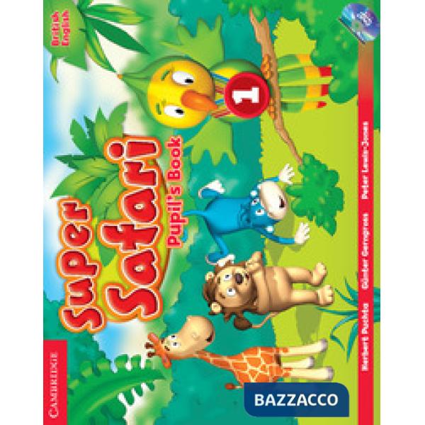 SUPER SAFARI LEVEL 1 PUPIL'S BOOK + DVDROM