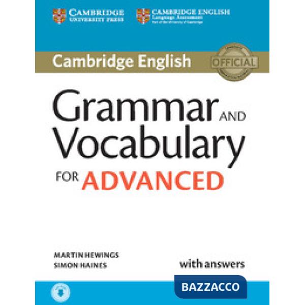 GRAMMAR AND VOCABULARY ADVANCED