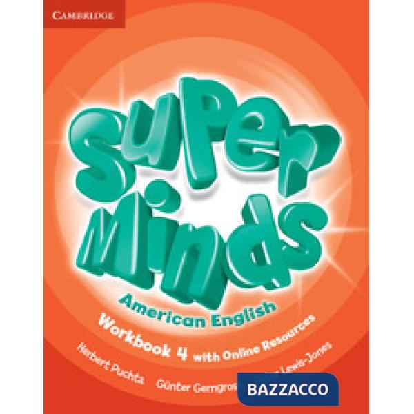 SUPER MINDS AMERICAN 4 WB + ONLINE RESOURCES