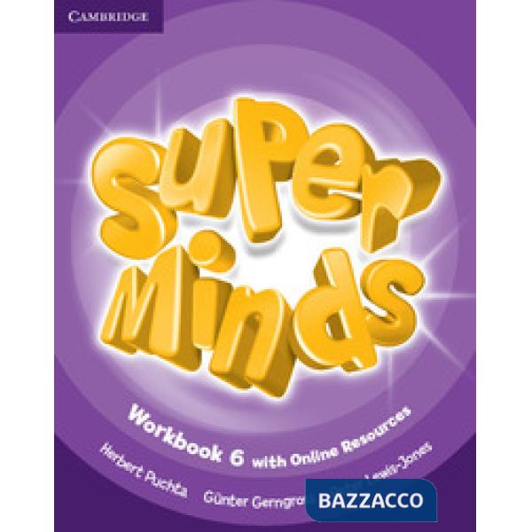 SUPER MINDS 6 WB W/ONLINE RESOURCES