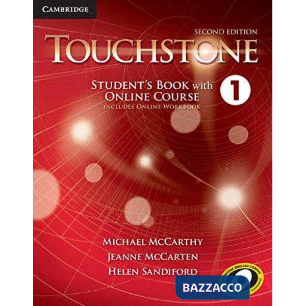 TOUCHSTONE 2ED 1 SB WITH ONLINE COURSE