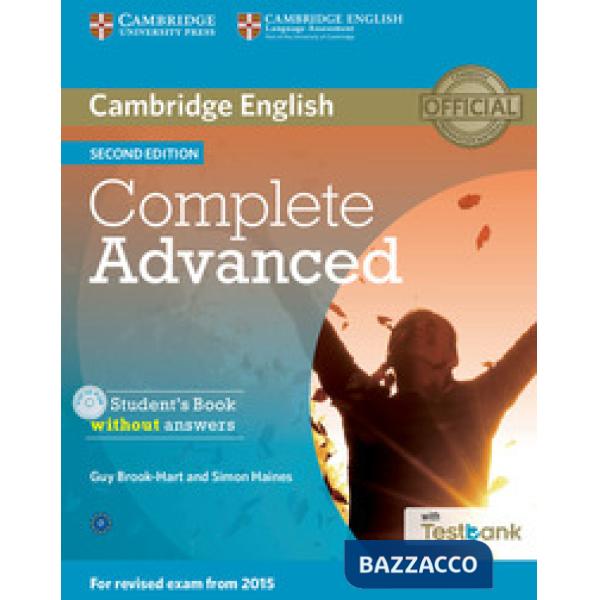 COMPLETE ADV 2ED SB WO/A + CDROM + TESTBANK