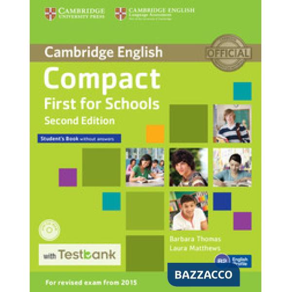 COMPACT FIRST SCHOOLS SB WO/A + CDROM + TESTBANK
