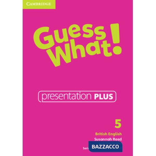 GUESS WHAT! PRESENTATION PLUS DVDROM 5