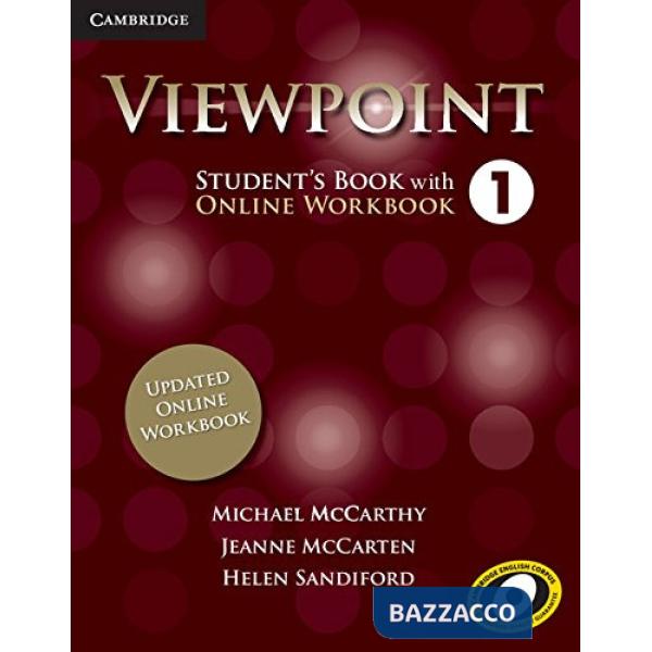 VIEWPOINT LEVEL 1 STUDENT'S BOOK WITH UPDATED ONLINE WORKBOOK