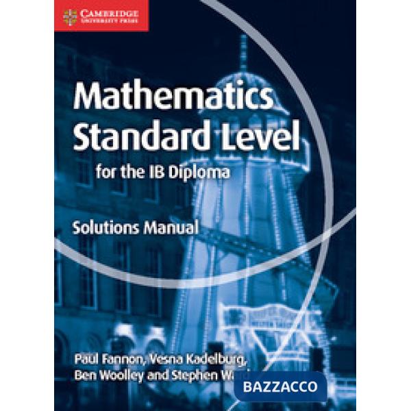 IB MATHEMATICS STANDARD LEVEL SOLUTION