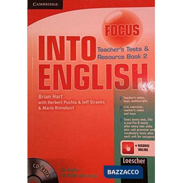 FOCUS INTO ENGLISH 2 TCH + CD