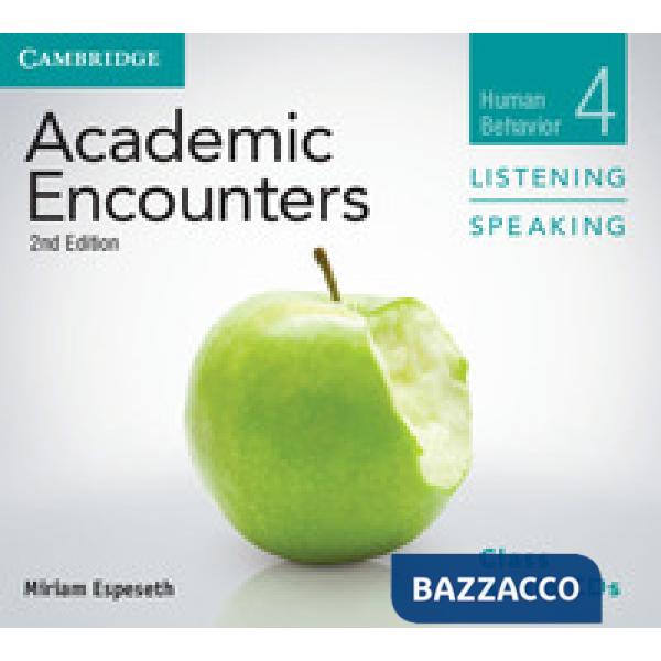 ACADEMIC ENCOUNTERS 2ED 4 LISTEN&SPEAKING CD