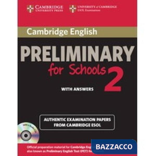 ESOL CAMB PET FOR SCHOOLS 2 SELF STUDY PACK