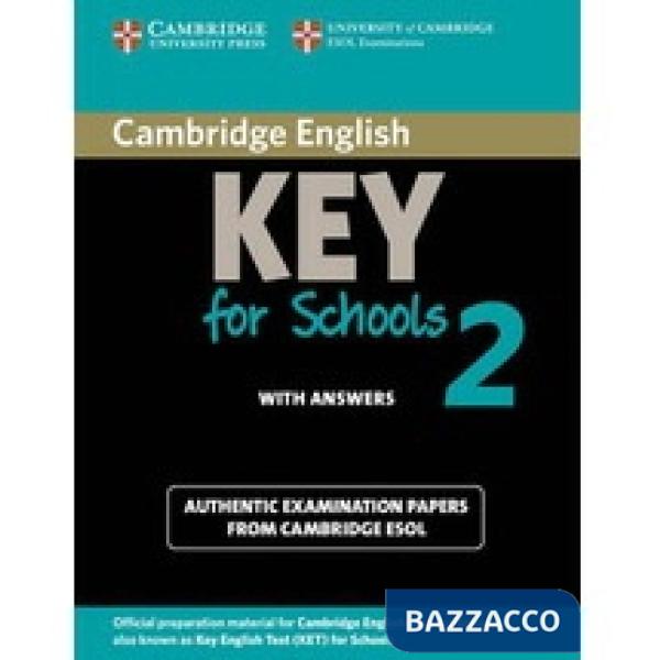 ESOL CAMB ENG KEY FOR SCHOOLS 2 SB W/A