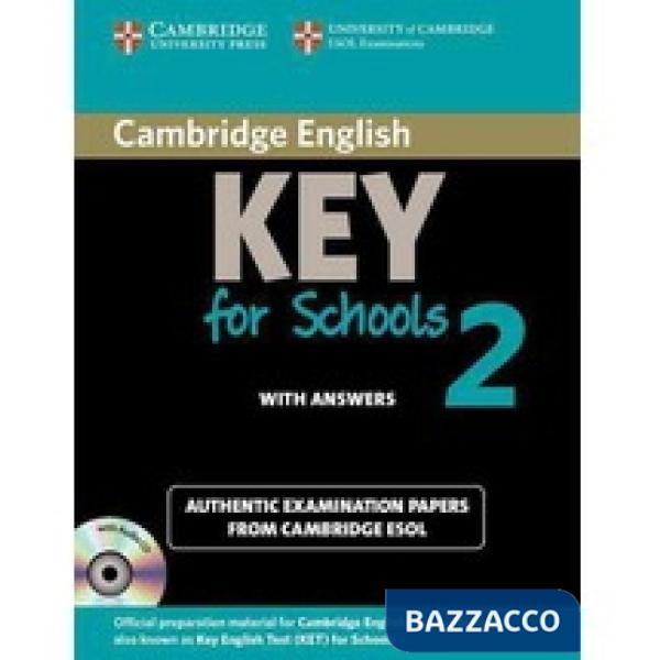 ESOL CAMB ENG KEY FOR SCHOOLS 2 PACK + CD