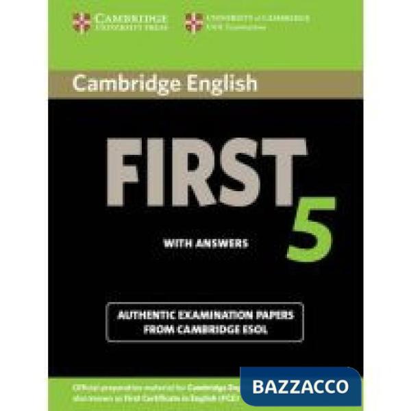 CAMBRIDGE FIRST 5 STD W/A