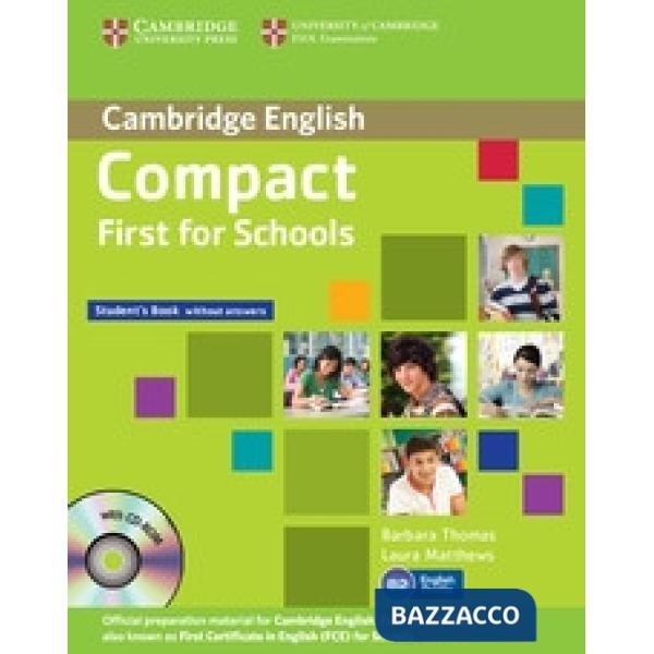 COMPACT FIRST SCHOOLS SB + WB WO/A + CDROM + AUDIO