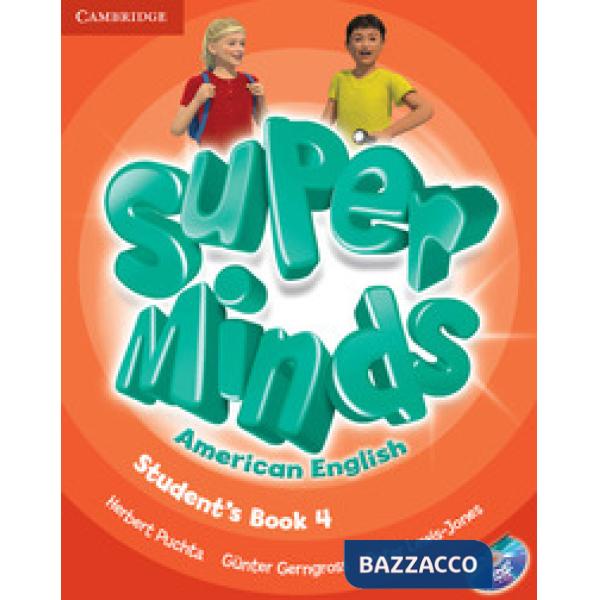 SUPER MINDS AMERICAN 4 SB + DVDROM
