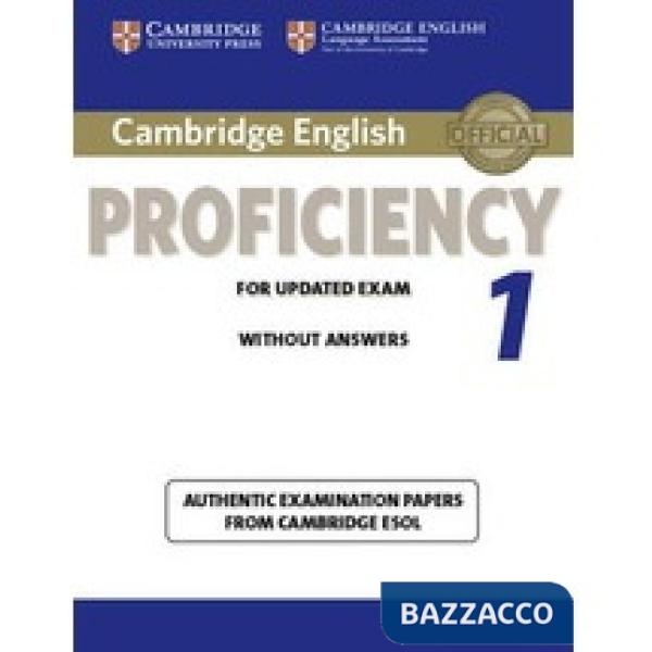 ESOL CAMB PROFICIENCY FOR UPDATED EXAM SB WO/A