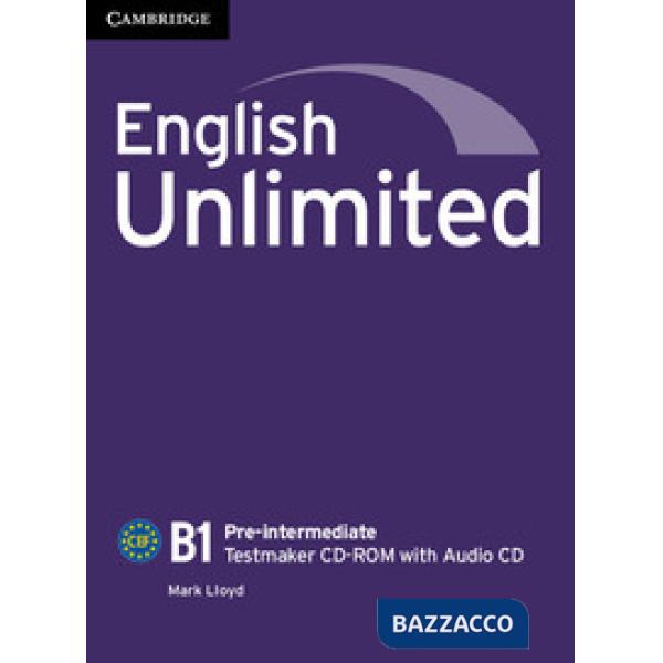 ENGLISH UNLIMITED PRE-INT TEST CDROM + CDAUDIO