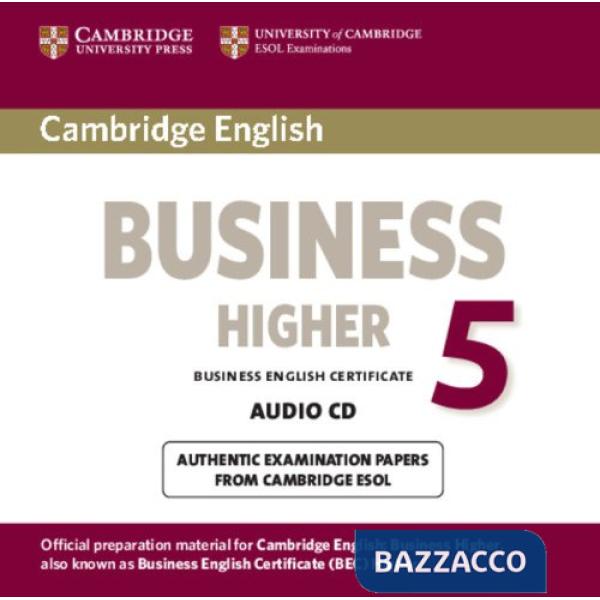 CAMBRIDGE BEC 5 HIGHER CD