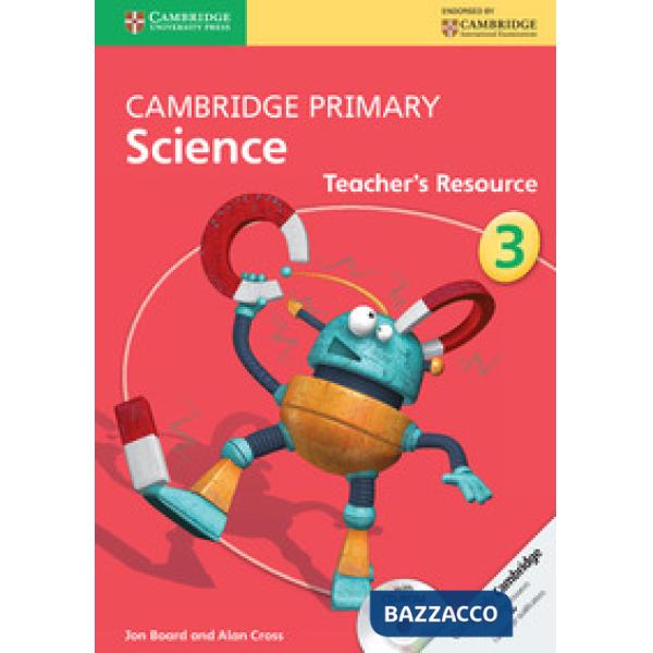 CAMBRIDGE PRIMARY SCIENCE TCH 3 + CDROM