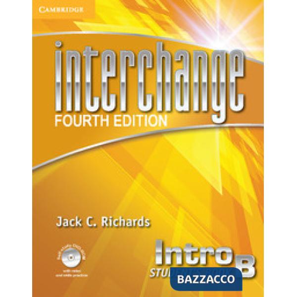 INTERCHANGE INTRO 4ED SB B + SELF DVDROM