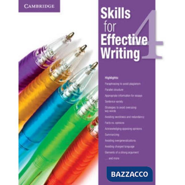 SKILLS FOR EFFECTIVE WRITING SB 4