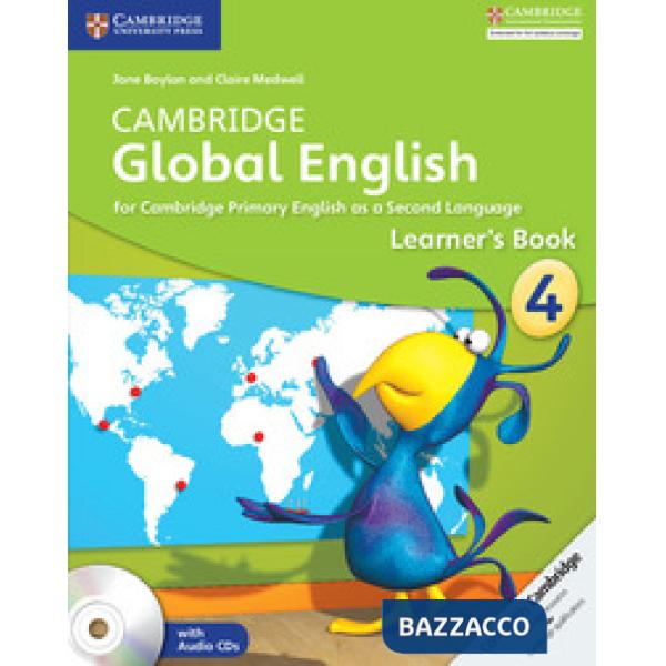 CAMBRIDGE GLOBAL ENGLISH LEARNER'S B 4 + CD
