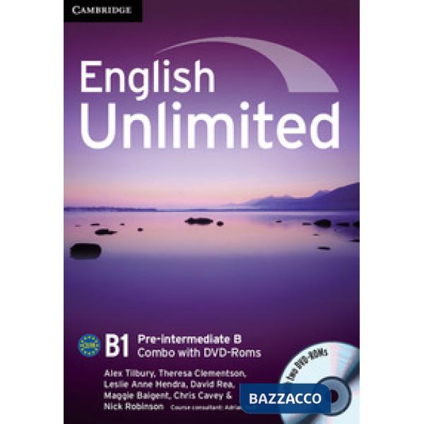 ENGLISH UNLIMITED PRE-INT B COMBO + DVDROM