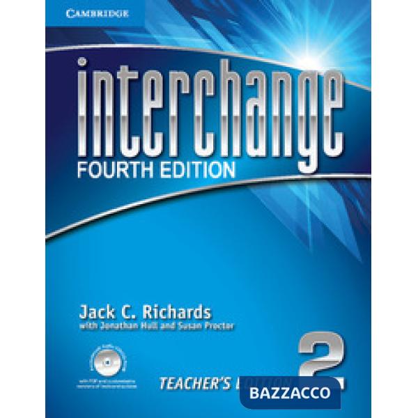 INTERCHANGE 2 4ED TCH + AUDIOCD/CDROM