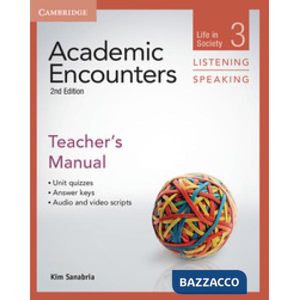 ACADEMIC ENCOUNTERS 2ED 3 LISTEN&SPEAKING TCH
