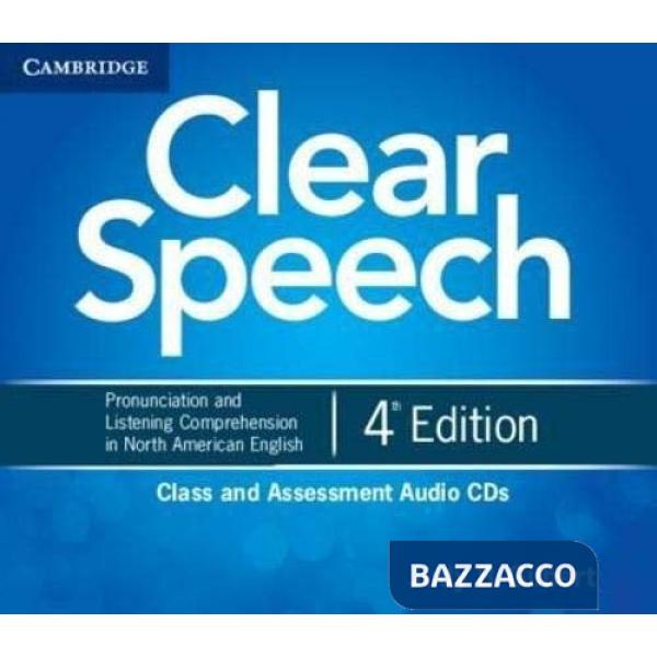 CLEAR SPEECH 4ED CLASS CD