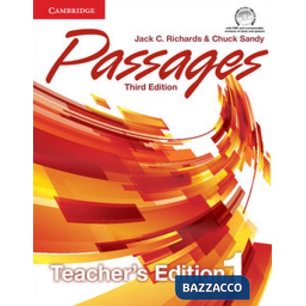 PASSAGES 3ED 1 TCH W/ASSESS CD/CDROM