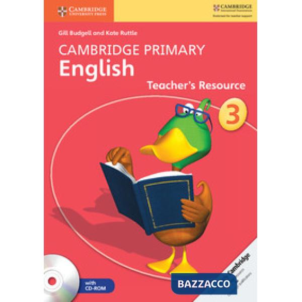 CAMBRIDGE PRIMARY ENGLISH TCH 3 + CDROM