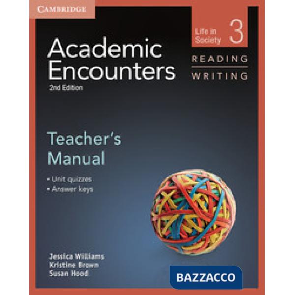 ACADEMIC ENCOUNTERS 2ED 3 READING&WRITING TCH