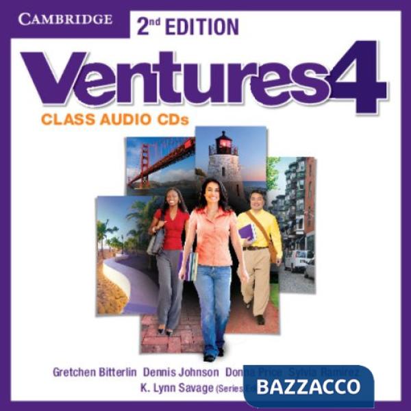 VENTURES 2ED 4 AUDIOCD