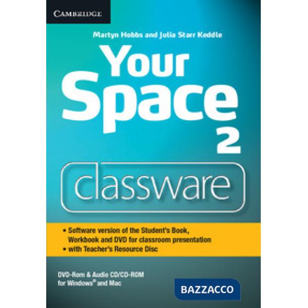 YOUR SPACE ED. INT. 2 CLASSWARE + TCH RES. DISC