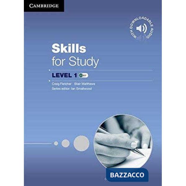 SKILLS FOR STUDY 1 SB + DOWNLOADABLE AUDIO