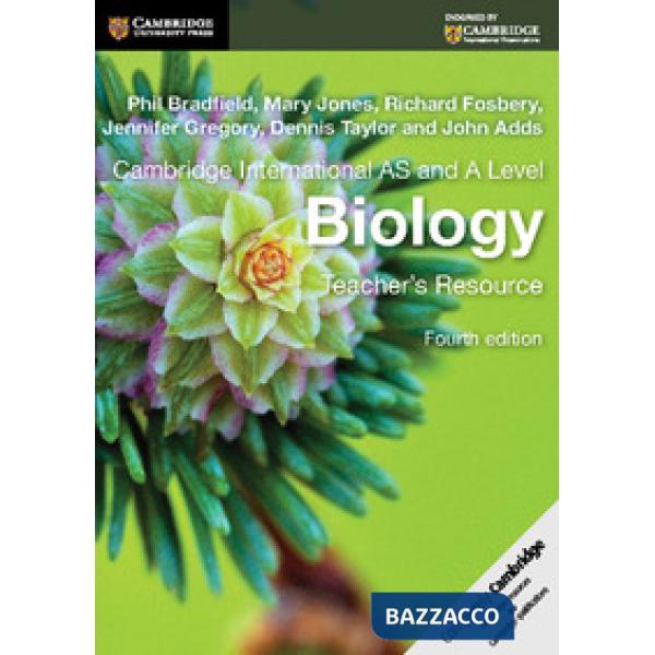 CAMBRIDGE INTERN AS&A LEVEL BIOLOGY 4TH ED TCH CD