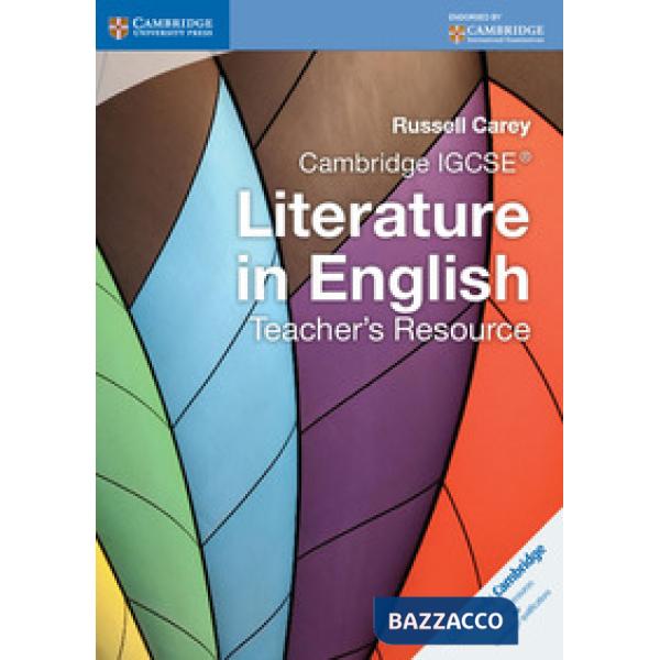 CAMBRIDGE IGCSE LITERATURE IN ENGLISH TCH CDROM