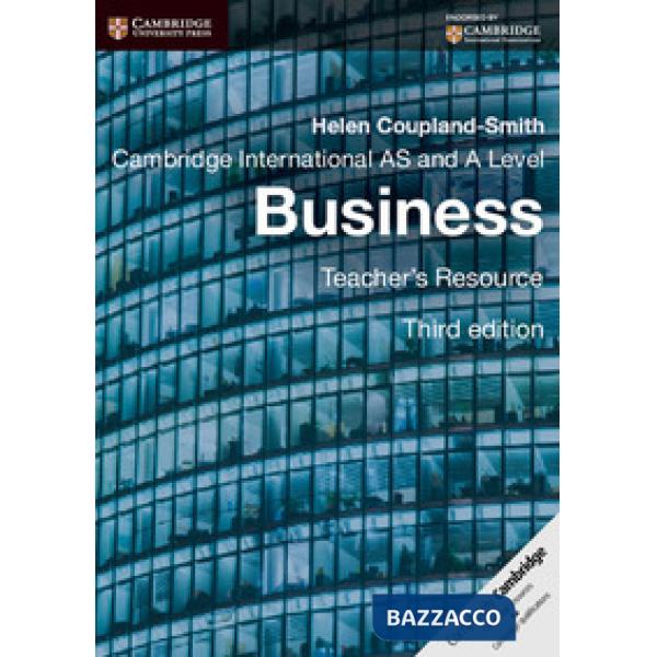CAMB INT AS & A LEVEL BUSINESS 3ED TCH CDROM
