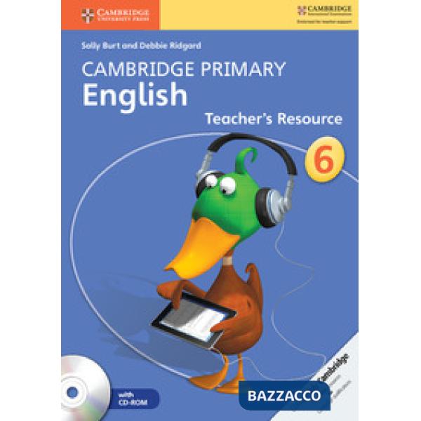 CAMBRIDGE PRIMARY ENGLISH TCH 6 + CDROM