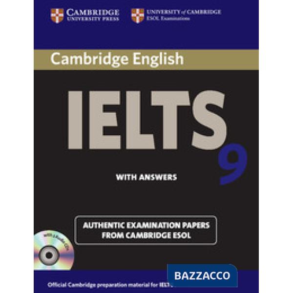 CAMBRIDGE IELTS 9 SB W/A + CD