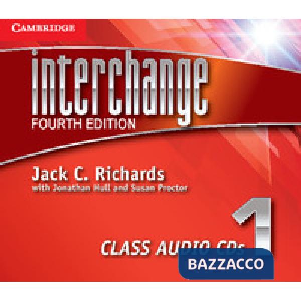 INTERCHANGE 1 4ED CLASS AUDIOCD (3)